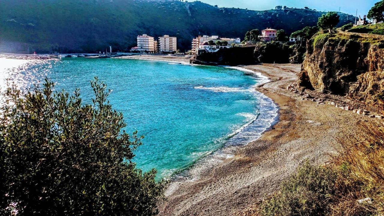 Caseta De Pescadors A Les Cales De Colera, 2ª Linea De Mar Extérieur photo